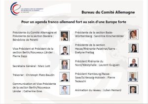Election nouveau bureau CCE Allemagne